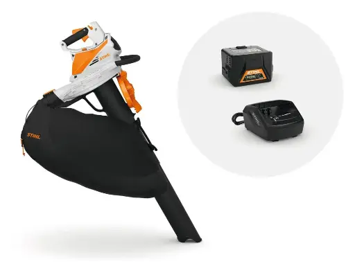 STIHL SHA 56 met accu en lader
