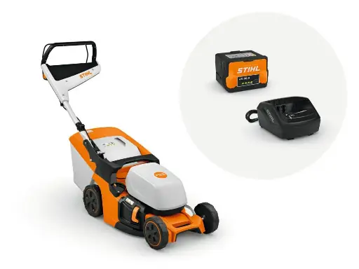 STIHL RMA 443 met batterij en accu
